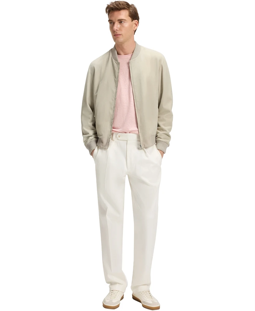 Hugo Boss Beckham x Boss Men's Suede Bomber Jacket