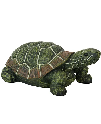 Indoor/Outdoor Lifelike Terrance the Tortoise Patio Garden Yard Entryway Decorative Statue