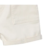 Gerber Baby Girls Twill Shorts, Light Tan