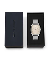 Daniel Wellington Men's Analog Silver-Tone Stainless Steel Watch