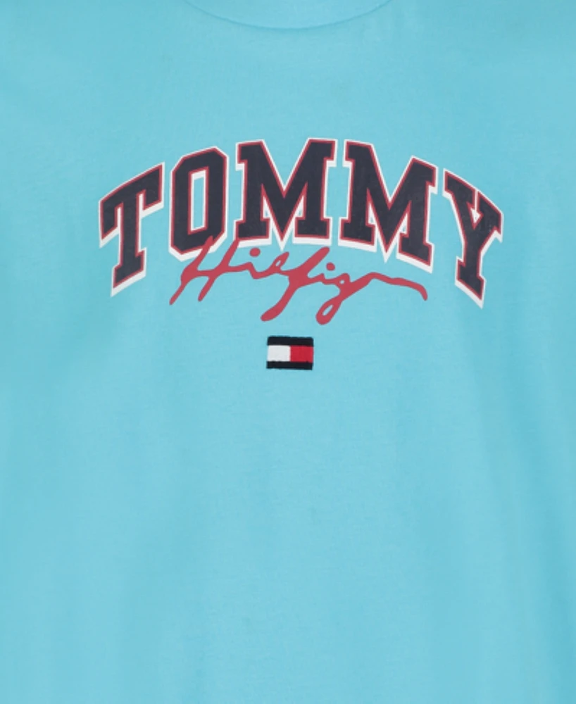 Tommy Hilfiger Big Boys Ivy Center Short Sleeve T-Shirt