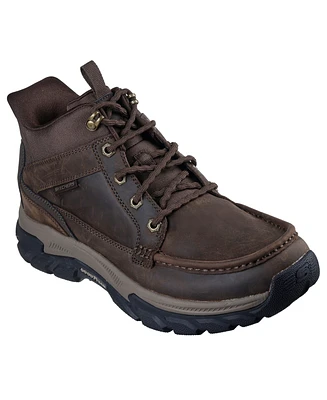 Skechers Men's Slip-Ins Relaxed Fit: Respected 2.0 - Hagler Moccasin Toe Casual Boots from Finish Line