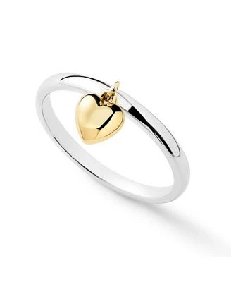 Ana Luisa Heart Ring Leia Two Tone
