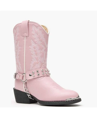 Durango Boys Lil' Pink Rhinestone Western Boot