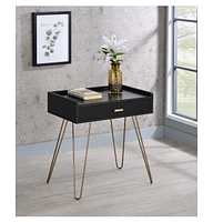End Table with Drawer for Living Room or Bedroom Storage