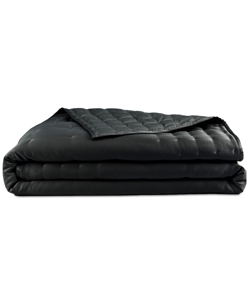 Donna Karan Home Hammered Silk Quilt, Full/Queen