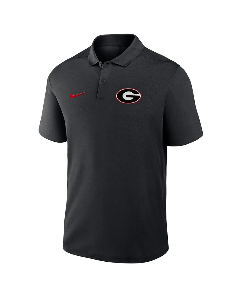 Nike Men's Georgia Bulldogs Primetime Victory Primary Logo Performance Polo Shirt