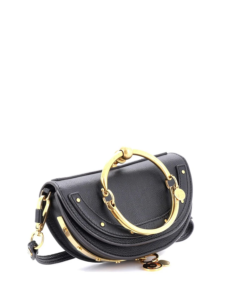 Pre-Owned Chloe Mini Nile Crossbody Bag Patent