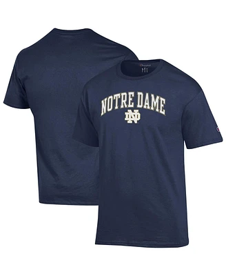 Champion Men's Navy Notre Dame Fighting Irish Arch Over Logo T-Shirt