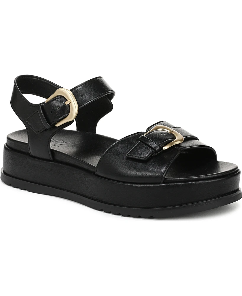 Naturalizer Women's Zen Round Toe Flatform Sandals