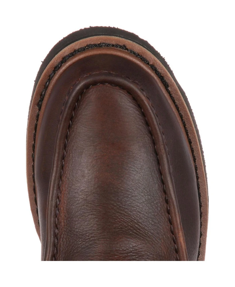 Georgia Boot Men's Side Zip Waterproof Work Wellington