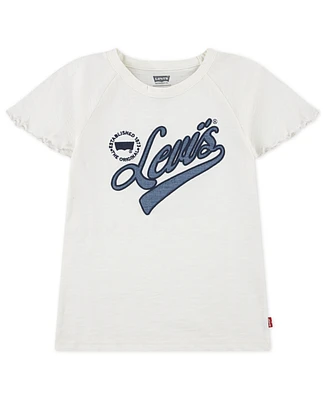 Levi's Little Girls Flounce Raglan T-Shirt