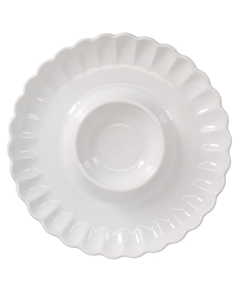 Bia Cordon Bleu Petal Chip and Dip, Set of 2