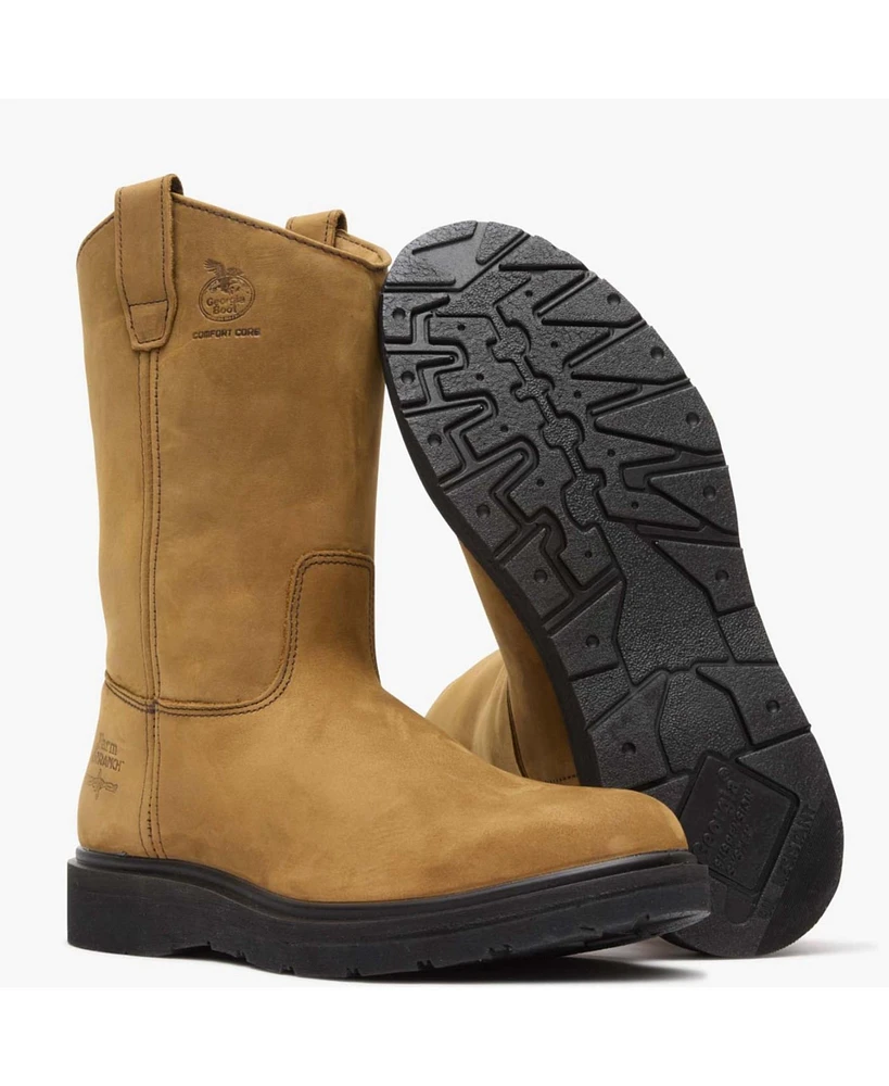 Georgia Boot Men's Farm and Ranch Pull On Work
