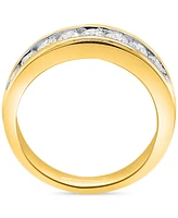 Forever Grown Diamonds Lab Diamond Channel-Set Band (1 ct. t.w.) Sterling Silver or 14k Gold-Plated