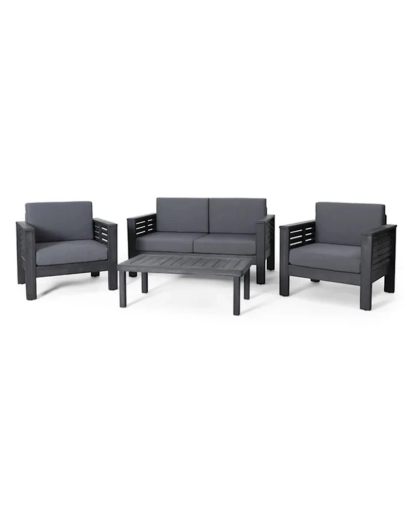 4 Seater Outdoor Lounge Chair Set