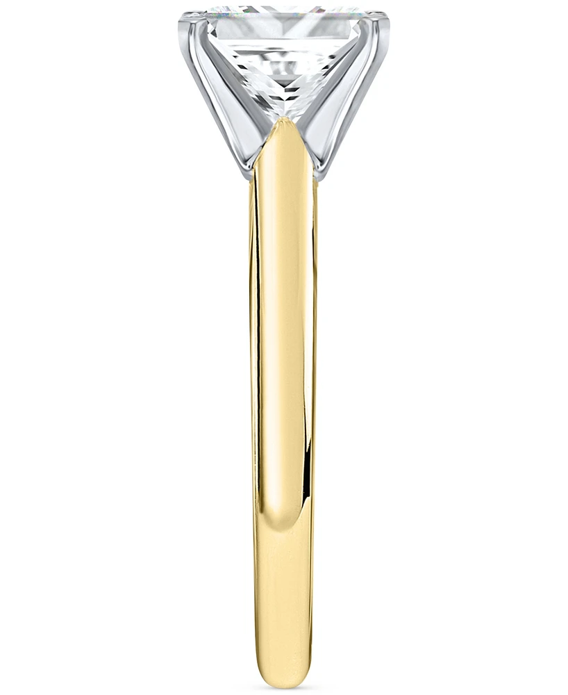Igi Certified Diamond Emerald-Cut Solitaire Ring (1 ct. t.w.) Platinum or 18k Gold
