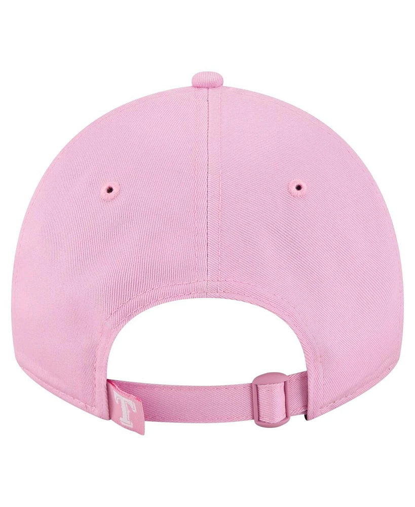 New Era Women's Pink Texas Rangers Mother's Day 9TWENTY Adjustable Hat