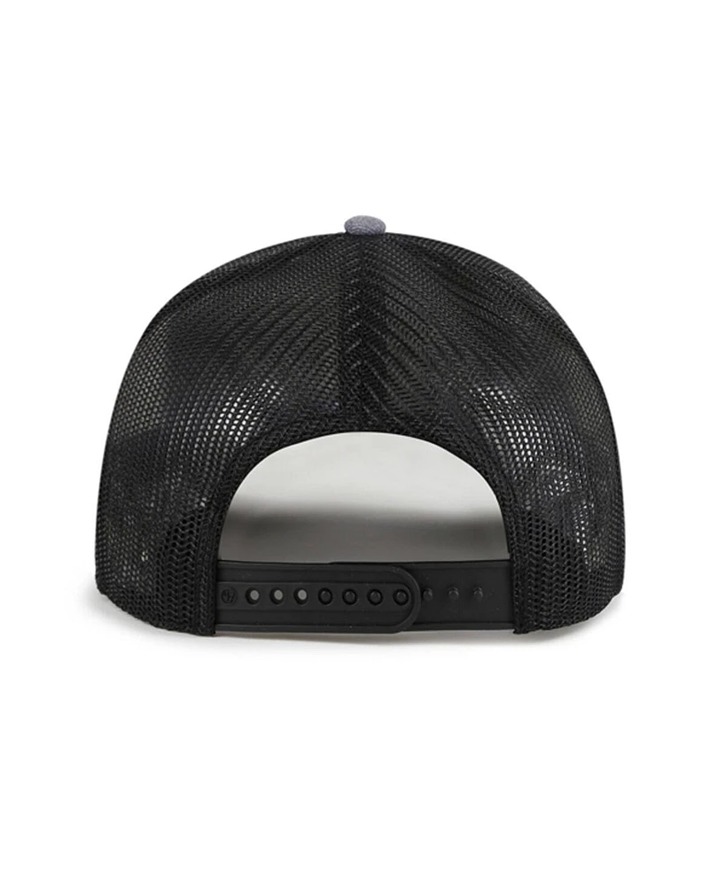 '47 Brand Men's Charcoal Boston Red Sox Carbon Rope Trucker Adjustable Hat