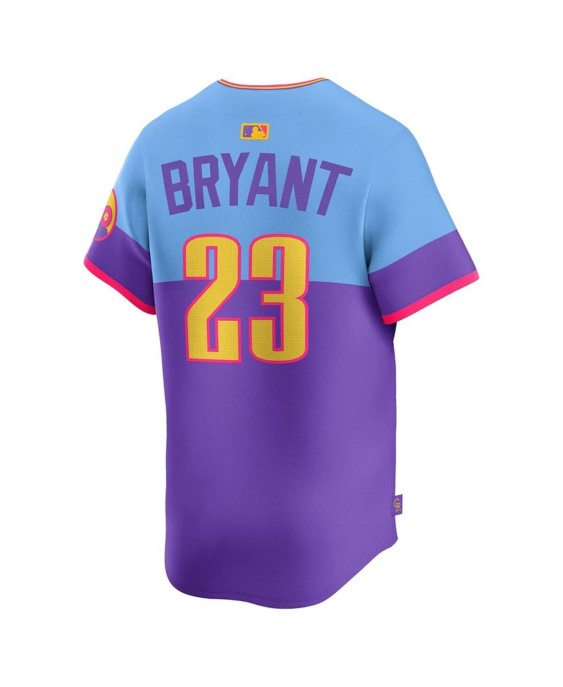 Nike Men's Kris Bryant Purple/Light Blue Colorado Rockies 2025 City Connect Limited Player Jersey