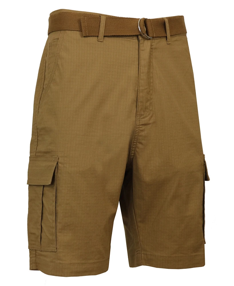 Galaxy By Harvic Men's Stretch Ripstop Cargo Shorts