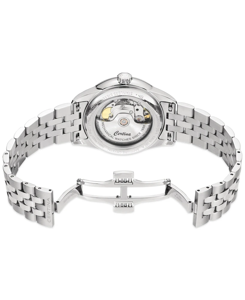 Certina Unisex Swiss Automatic Ds-1 Powermatic 80 Stainless Steel Bracelet Watch 38mm