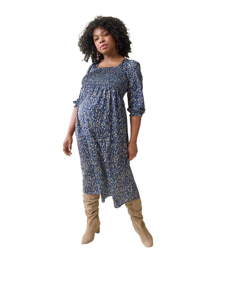 Ingrid + Isabel Maternity Breeze Midi Dress
