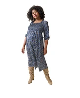 Ingrid + Isabel Maternity Breeze Midi Dress