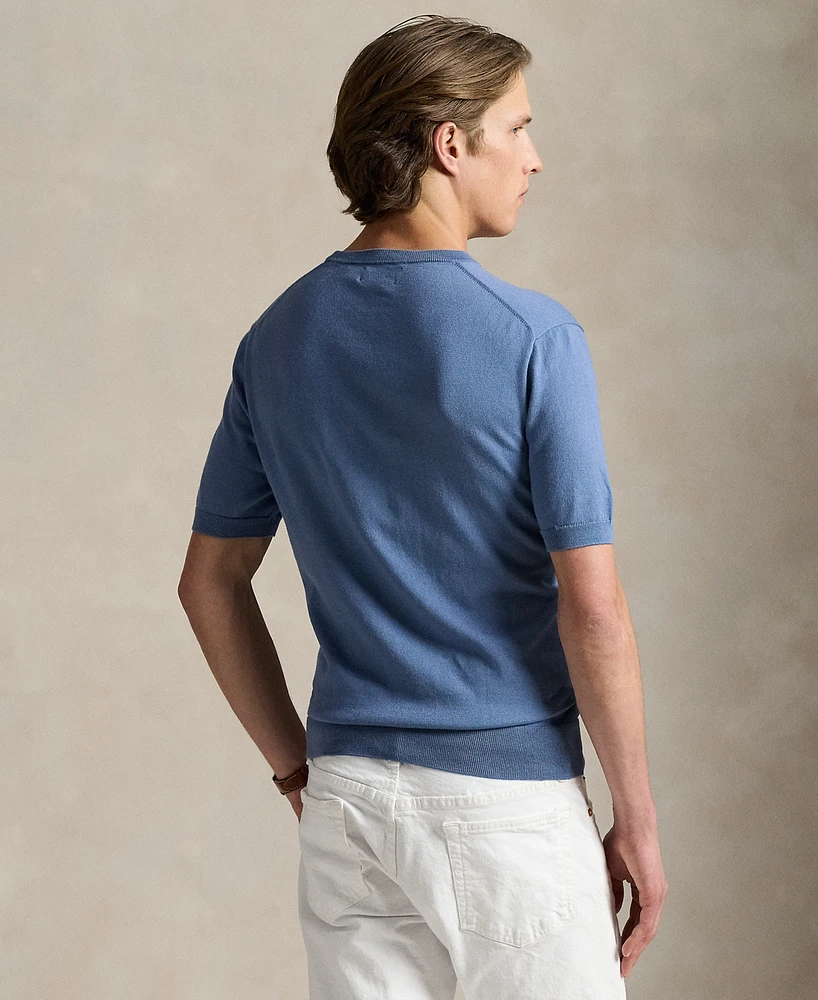 Polo Ralph Lauren Men's Cotton Crewneck Short-Sleeve Sweater