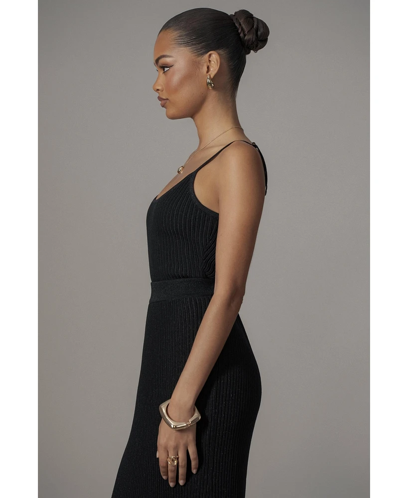 Jluxlabel Women's Serena Ribbed Skirt Set