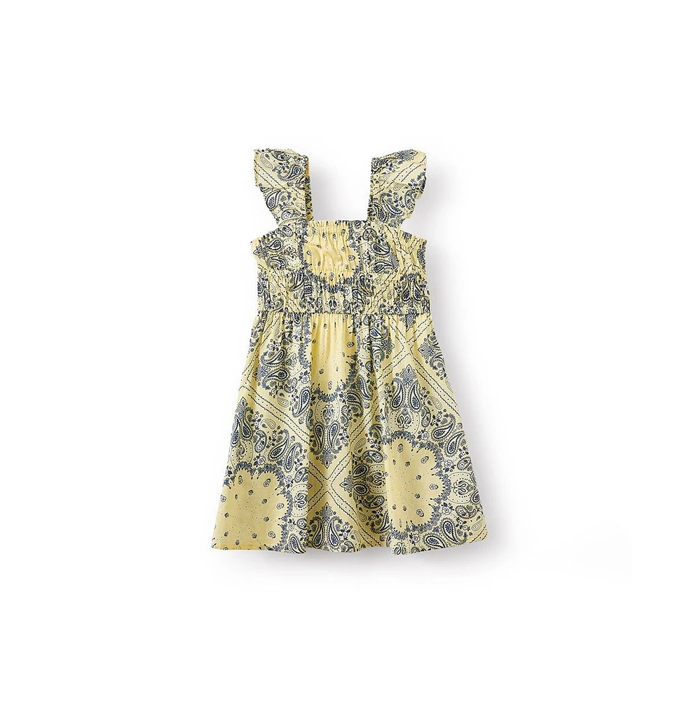 Cotton On Big Girls Little/Big Frankie Flutter Sleeve Dress