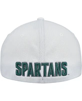 Top of the World Men's White Michigan State Spartans Reflex Hybrid Tech Flex Hat