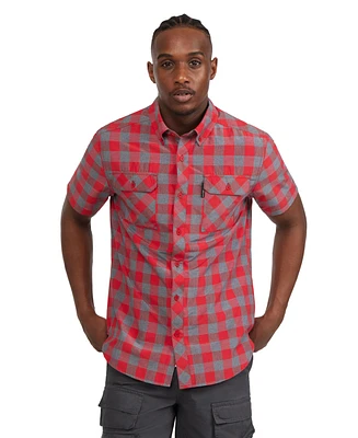Ecko Unltd Men's Work N Short Sleeve Woven Shirt