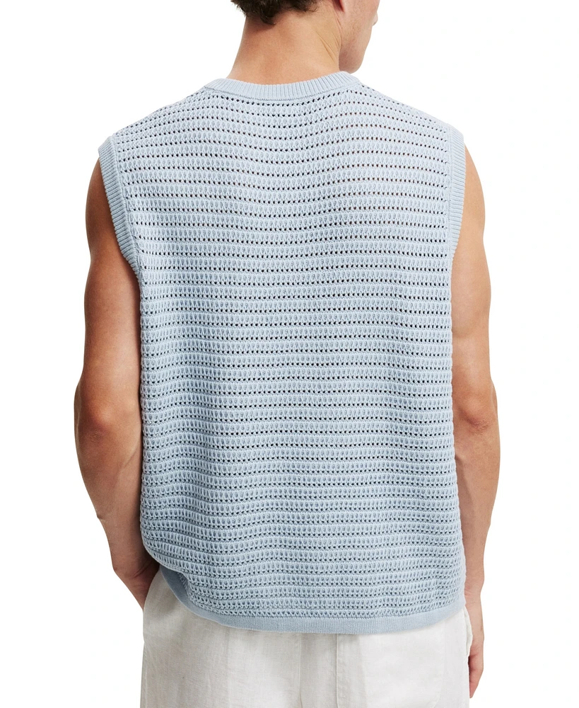 Cotton On Men's Summer Knit Vest