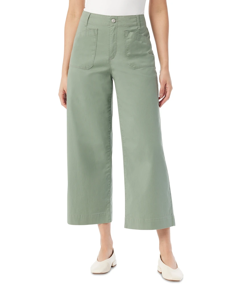 Gloria Vanderbilt Women's Blaine Pull-On Cotton Cropped Pants
