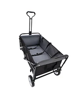Collapsible Utility Wagon Cart - 360lb Capacity