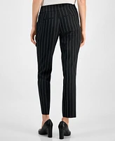 Kasper Women's Stretch Crepe Slim Leg Pant