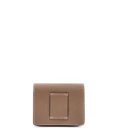 Pre-Owned Hermes Roulis Slim Wallet Chevre Mysore