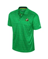 Colosseum Men's Green Oregon Ducks Sublimated Golf Polo Shirt