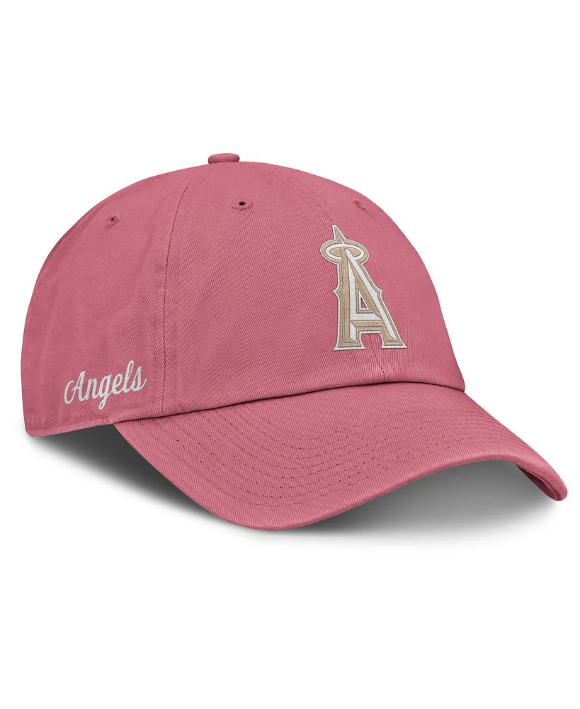 Nike Men's and Women's Pink Los Angeles Angels Club Adjustable Hat
