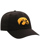 Top of the World Men's Black Iowa Hawkeyes Victory Trainer Adjustable Hat