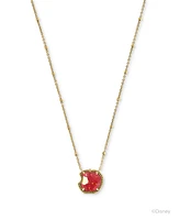Kendra Scott Gold-Tone Disney Snow White Apple Pendant Necklace, 14" + 5" extender