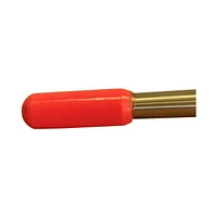 Amber Fight Gear Track and Field Training Throws Rubber Javelin Replacement Tip Red Large, Set of 2