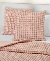 J by Queen Bold Cloud Puff Quilted Sham, European