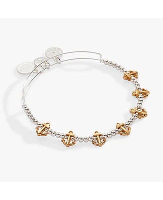 Alex and Ani Anchor Beaded Bangle Bracelet