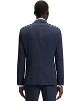 Boss by Hugo Men's Micro-Patterned Stretch Slim-Fit Suit