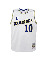 Mitchell & Ness Big Boys and Girls White Tim Hardaway Golden State Warriors 1990-91 Hardwood Classics Swingman Throwback Home Jersey