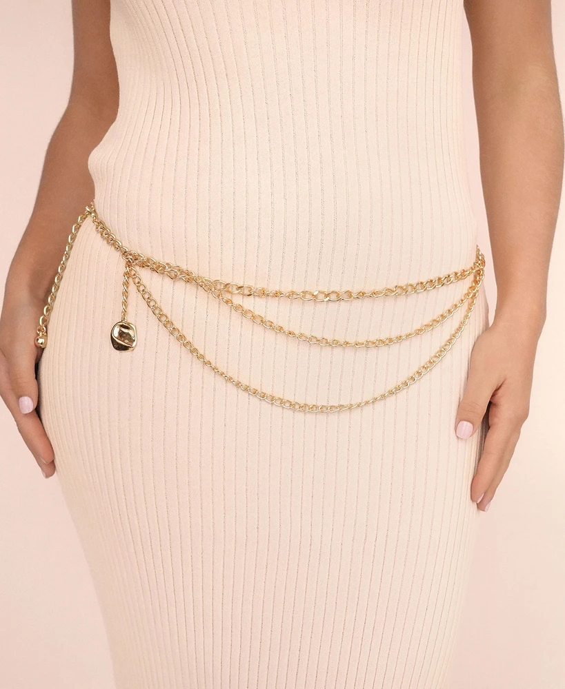 Ettika Modern Edge Hip Belt
