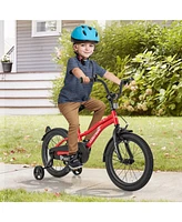 Bicycle for Kids with Adjustable Seat Bell Reflectors for Visibility