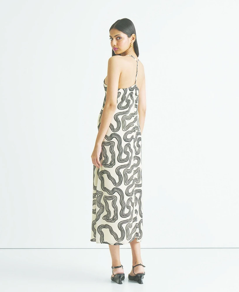 Reistor Women's Midi Slip Dress